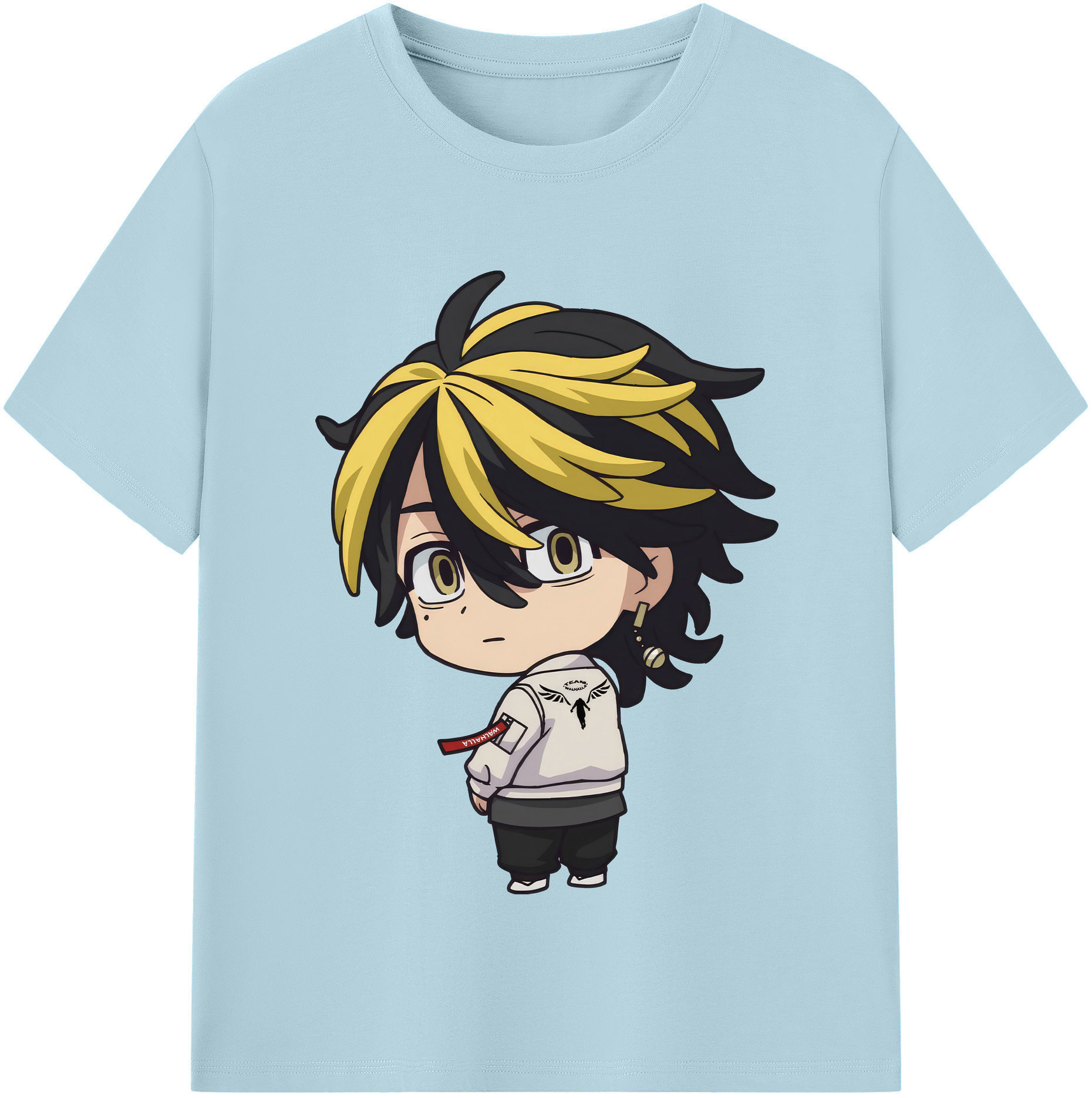 （画像用） 東京リベンジャーズ Tokyo Revengers 綿100％半袖Tシャツ（フロントプリント）